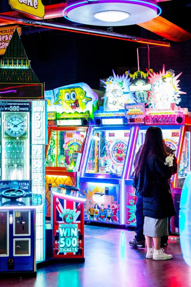 jeu d'arcade vertical